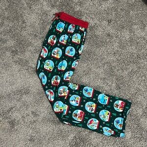New with tags - Little Sleepies Disney Christmas men’s PJ pants